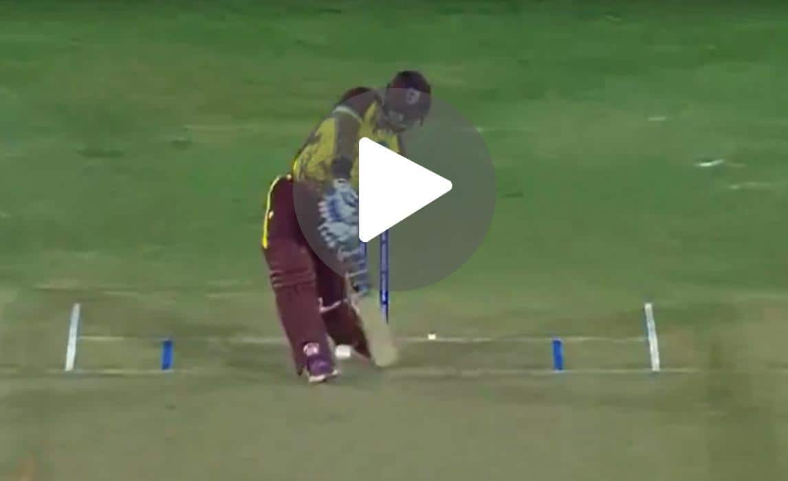 [Watch] Nicholas Pooran 'Smashes' Mark Wood For Monstrous Six